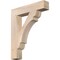 Ekena Millwork Olympic Block Smooth Bracket, Douglas Fir, 5 1/2"W x 30"D x 36"H BKT06X30X36OLY05SDF - alternate 1